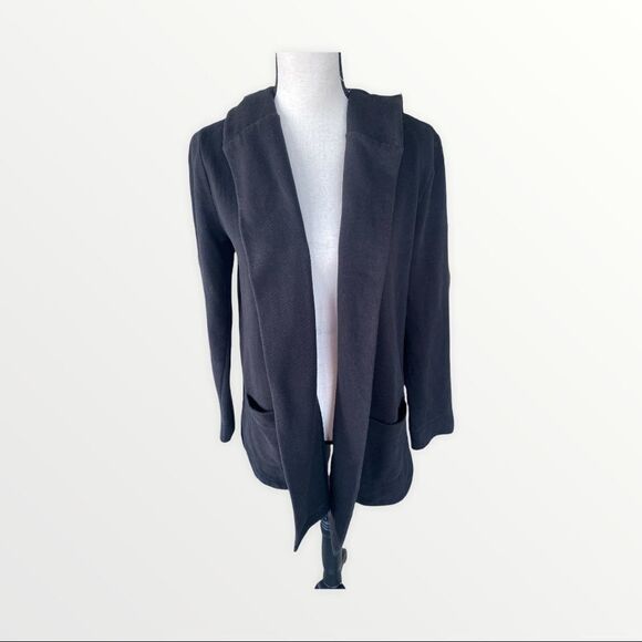 Loft Hooded Two Pocket‎ Double Front Cardigan - Picture 1 of 5